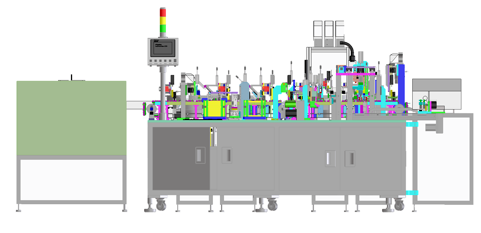 自動化組裝的工作流程的主要結(jié)構(gòu)，以及使用注意事項(xiàng)