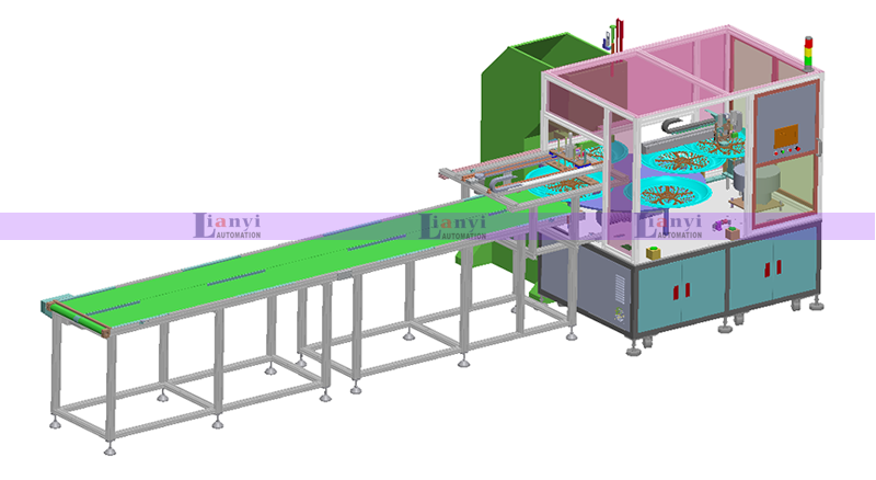 半自動轉(zhuǎn)盤式打鉚釘設備